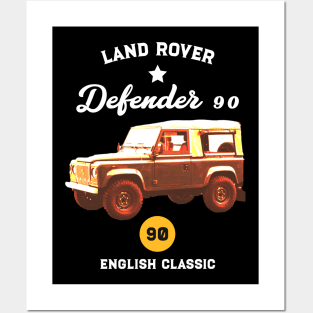 DEFENDER 90 T-SHIRT Posters and Art